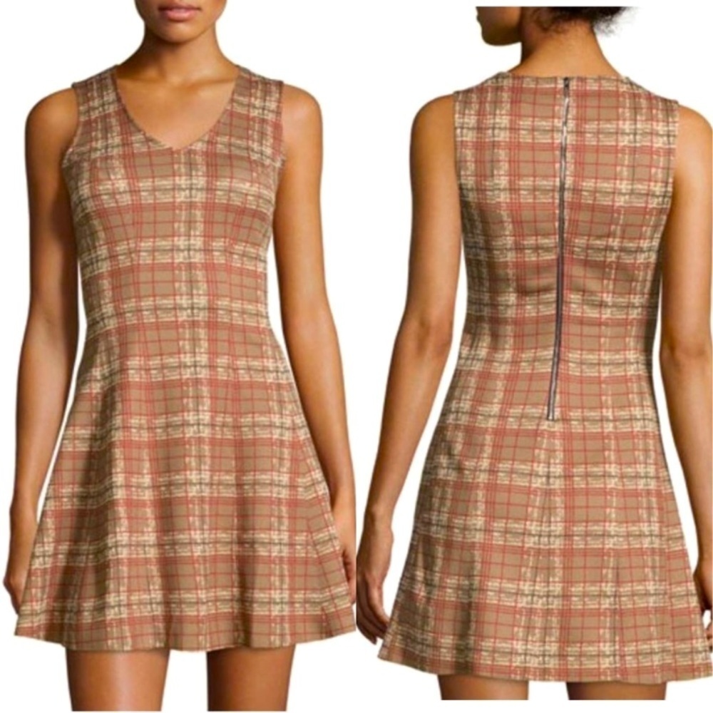 “ROMEO & JULIET COUTURE” Plaid Skater Tank Dress
